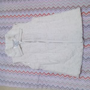 Dennis Basso Faux fur Vest NWOT